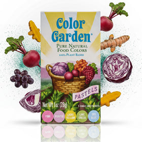 Color Garden pastel dyes deliver reliable color in celebrations without synthetic chemicals.