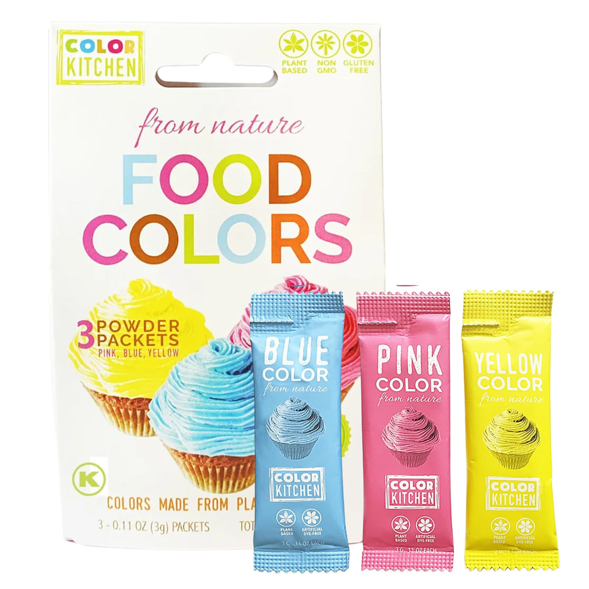 COLOR KITCHEN blue powder color packet for vibrant frostings and decorations.