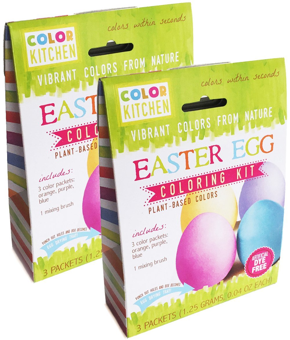 ColorKitchen Easter dye powders for natural, vibrant eggs.