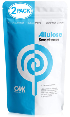 Color Me Keto allulose 2-pack bottle for sugar substitution in baking.