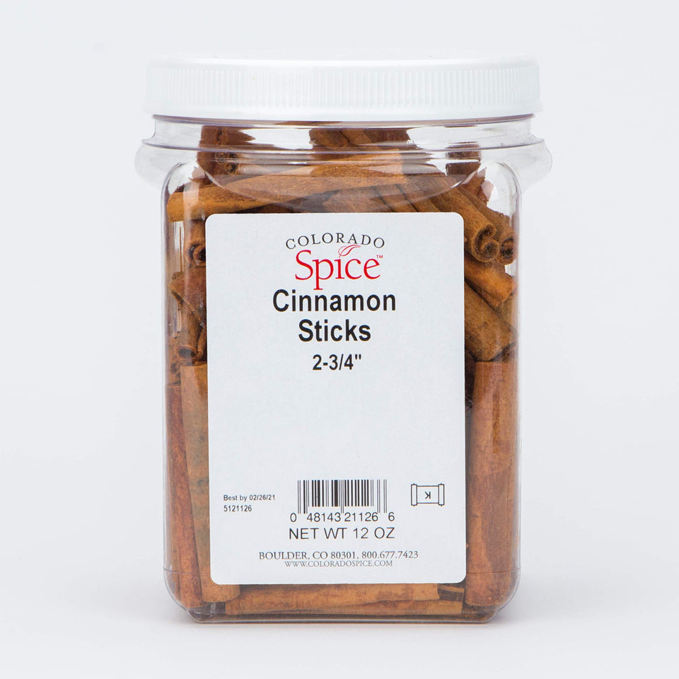 Colorado Spice cinnamon whole sticks for rich aroma and versatile infusions in beverages and desserts