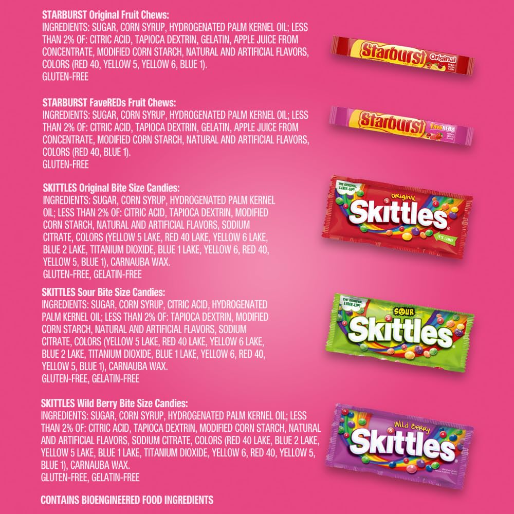 Colorful candies spill from the box, inviting sharing during holidays.
