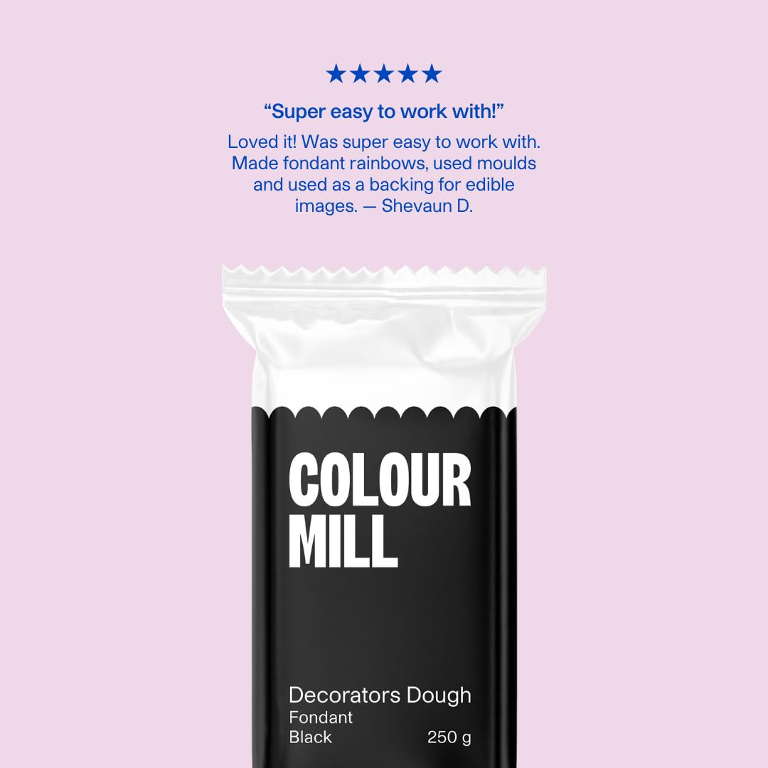 Colour Mill easy-to-roll fondant ideal for home decorating