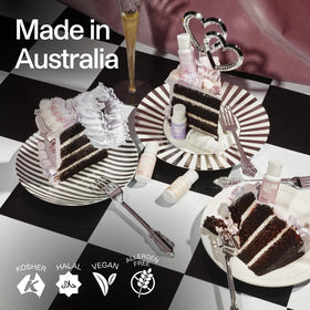 Colour Mill chocolate colouring detail highlighting deep, shade-stable tones.