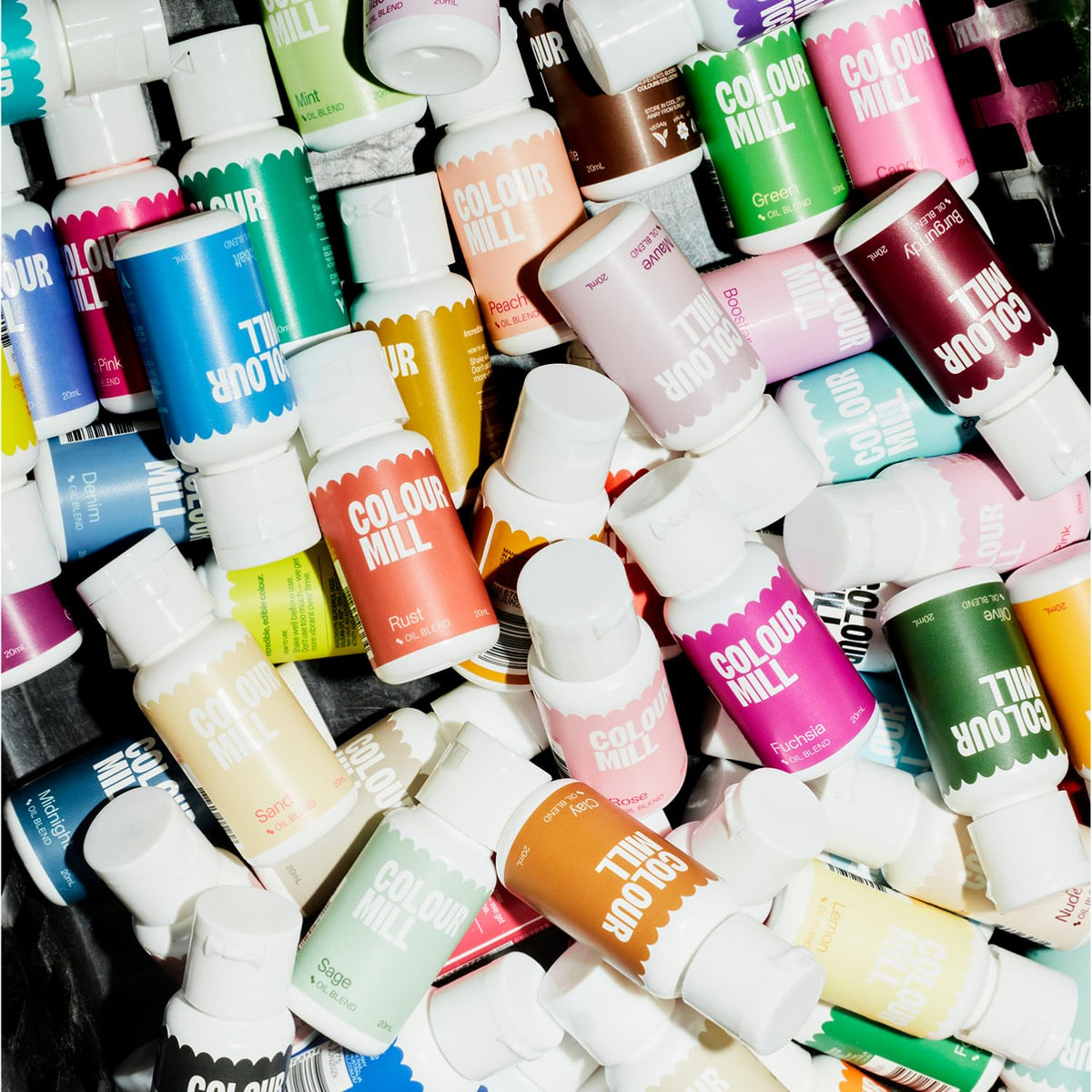 Colour Mill oil-based coloring cake batter tint with even distribution