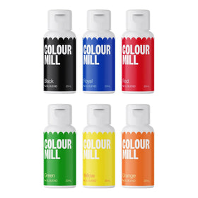 Colour Mill oil-based food colouring 20ml bottle for vibrant, even icing color
