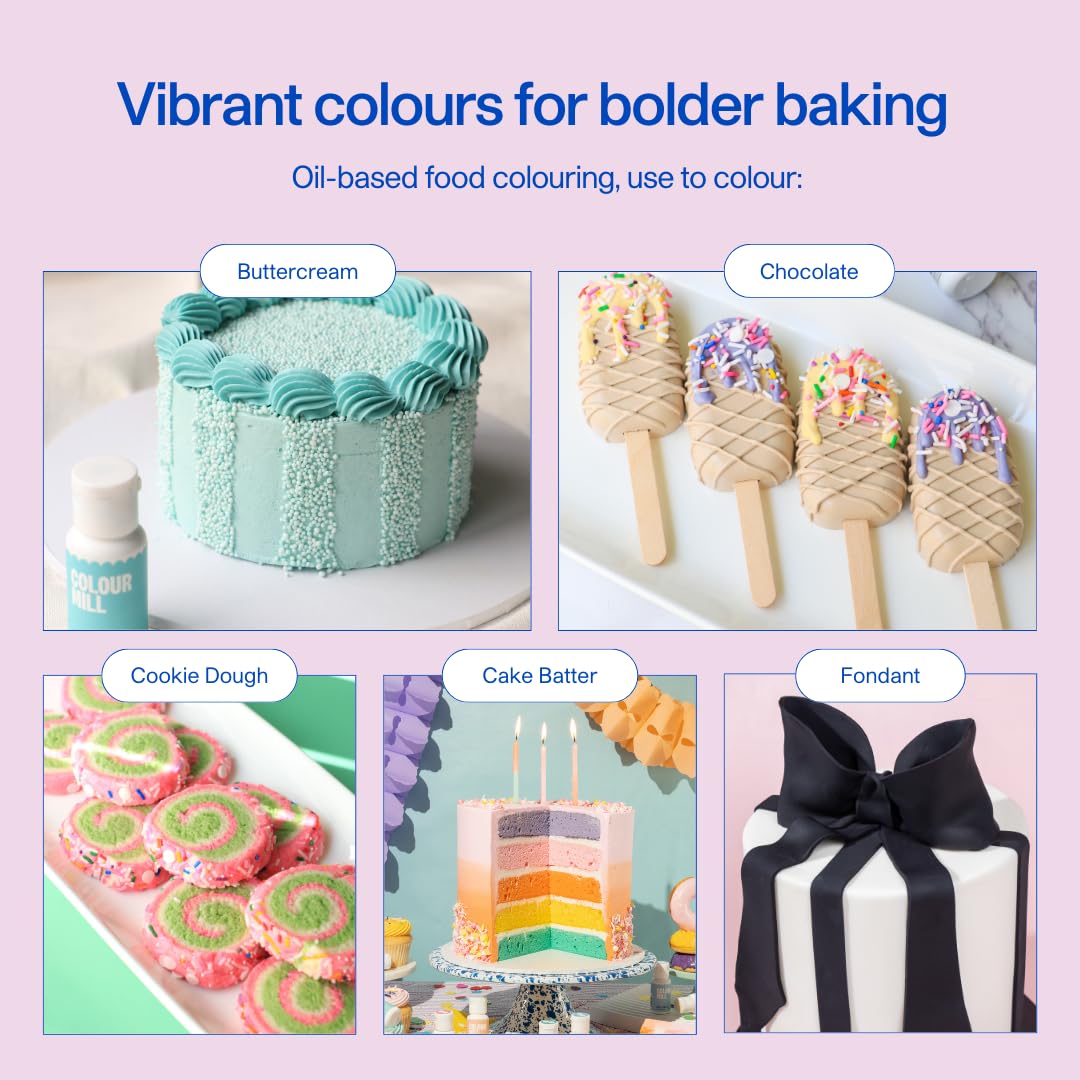 Fondant colored with Colour Mill Oil-Blend for bold shade