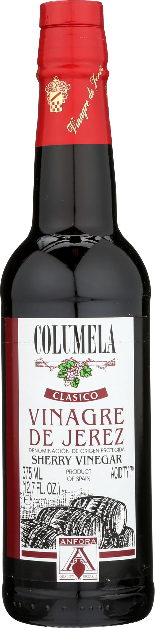Columela Classic Sherry Vinegar bottle on display, ready to elevate everyday cooking.