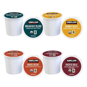 ComboCreations Kirkland Breakfast Blend pods ready for a quick morning cup