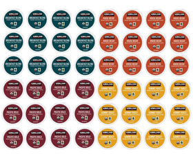 ComboCreations Kirkland Organic Variety Box front for versatile Keurig brewing