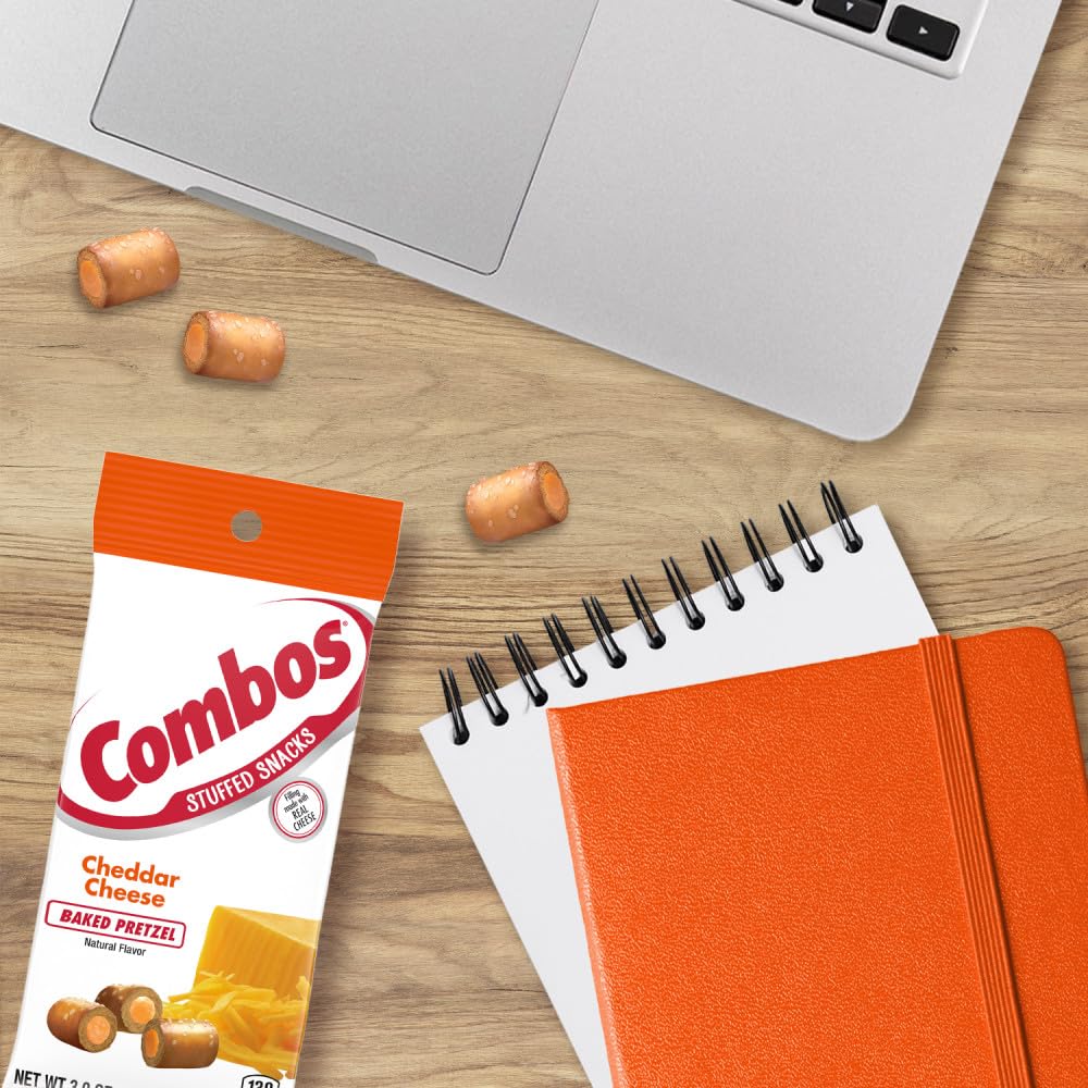 Combos baked snacks with cheese filling ideal for lunch or school snacks.