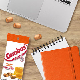 Combos baked snacks with cheese filling ideal for lunch or school snacks.