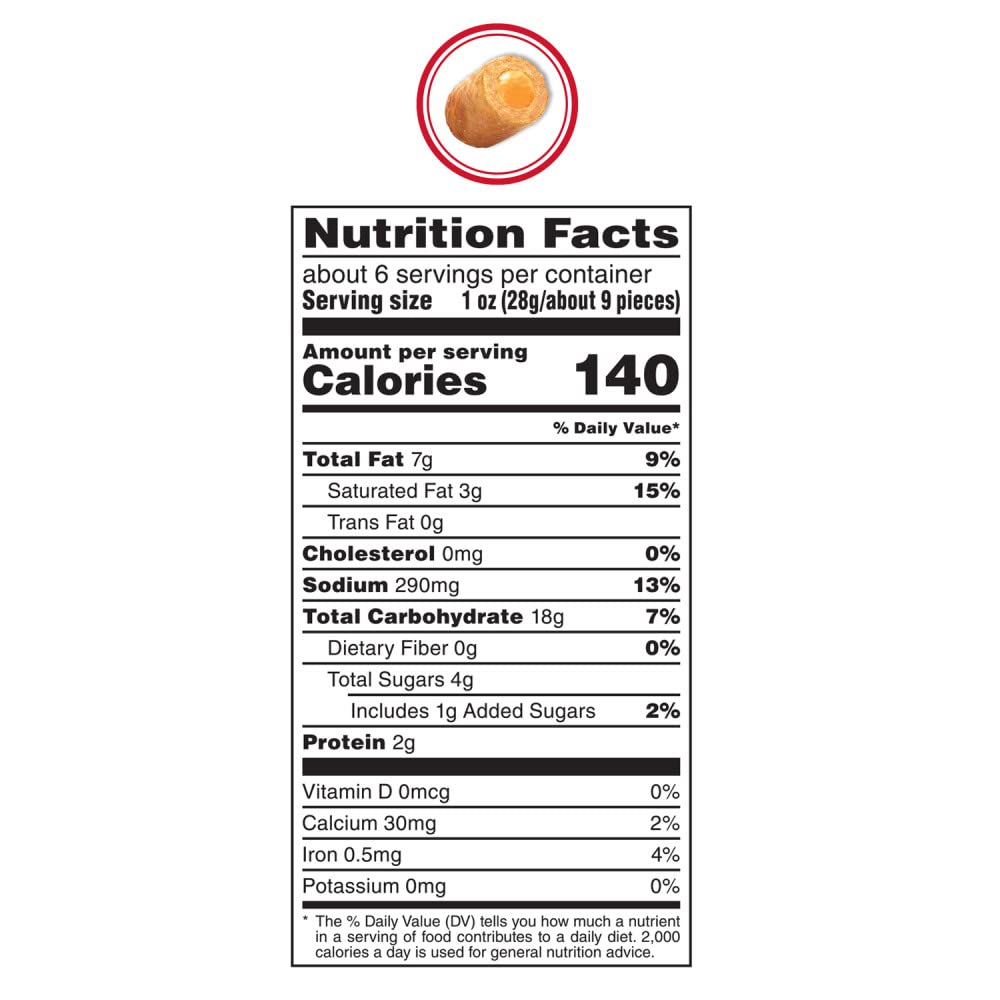Combos Cheddar Crackers kids snack pack, convenient single-serve portions.