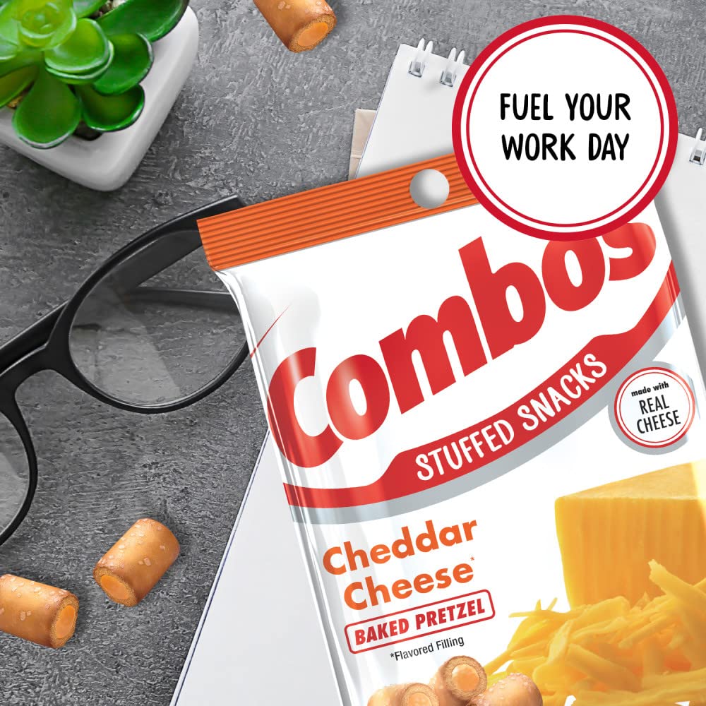 COMBOS 12-pack box with multiple bags, convenient bulk snack