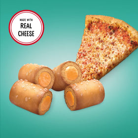 Combos Pizzeria Cheese Pretzel bulk box displayed for easy stocking at events