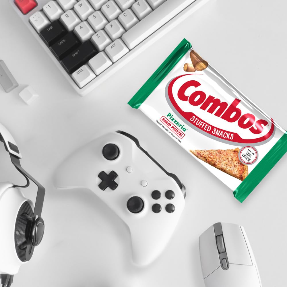 COMBOS Pizzeria Snacks office snack box ready for sharing