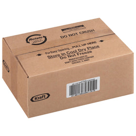 Commercial kitchen display featuring Kraft Ranch packets for catering and delivery.