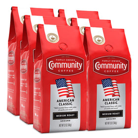 Community Coffee American Classic 72oz pack front view for easy daily brewing