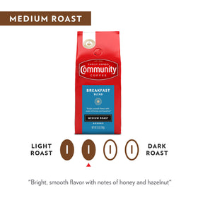Drip coffee image showing smooth, medium roast flavor