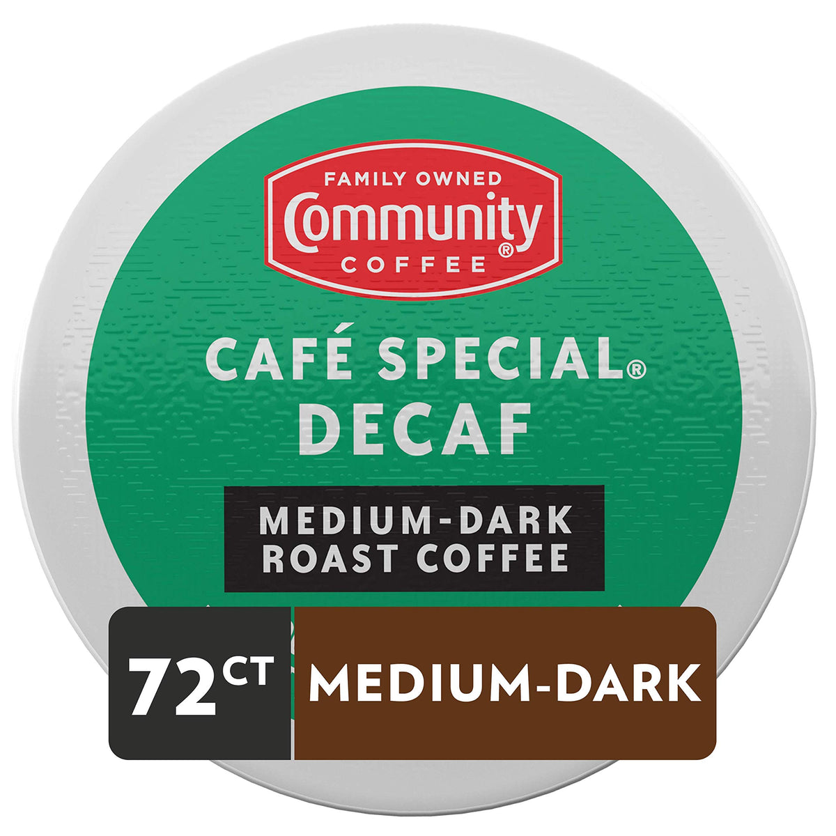 Keurig-compatible decaf K-Cups closeup highlighting convenience