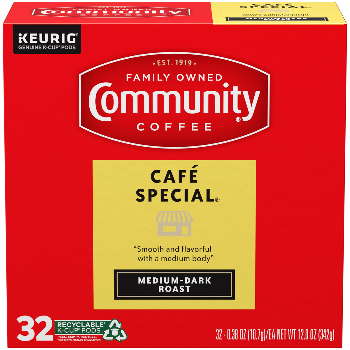 Close-up of Café Special pods highlighting rich aroma and smooth flavor