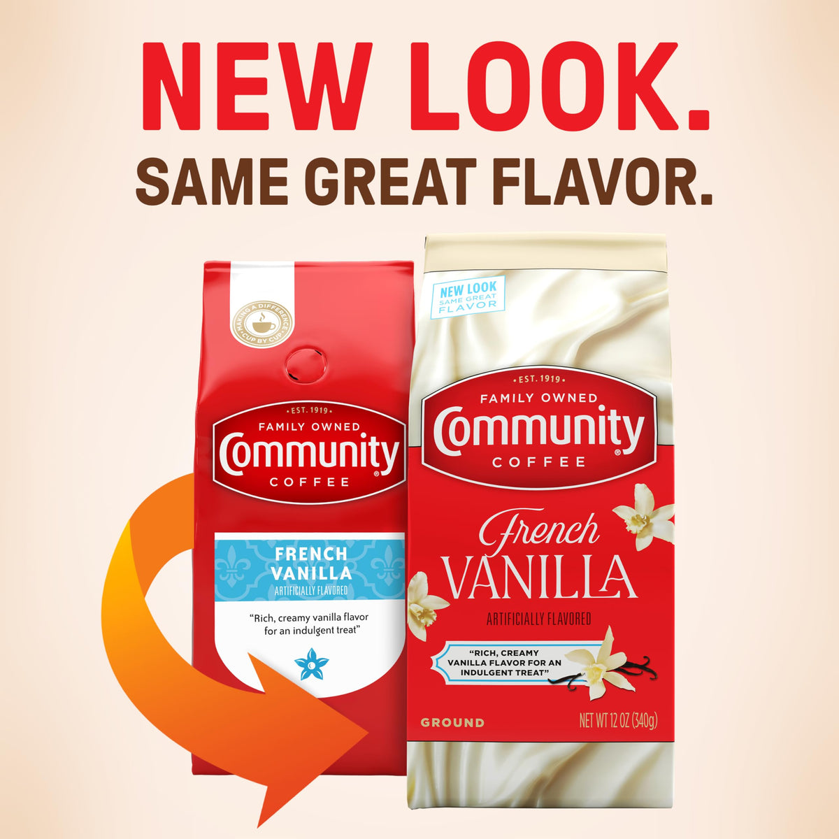 Cold brew with Community Coffee French Vanilla for smooth, refreshing coffee.
