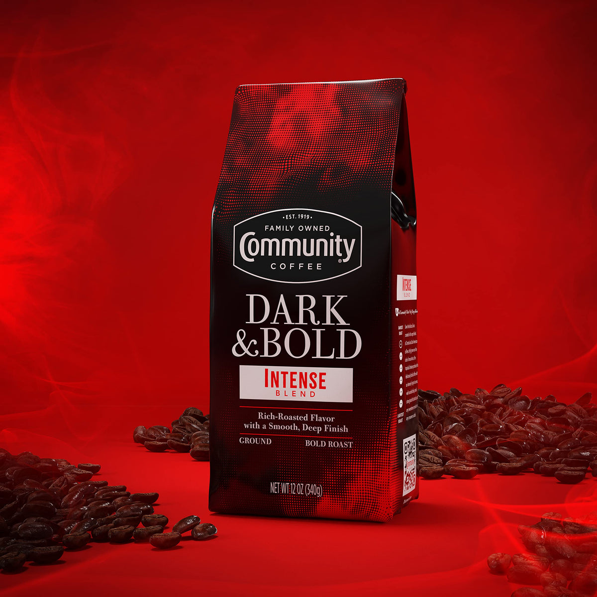 Community Coffee ground beans deliver dependable flavor for drip or pour-over.