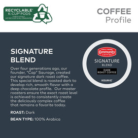 Family-owned roasting heritage since 1919 at Community Coffee
