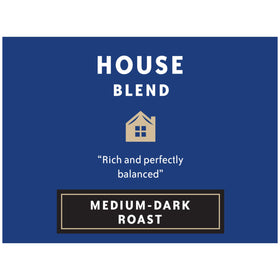 Whole Arabica beans showcased for Community Coffee House Blend flavor potential
