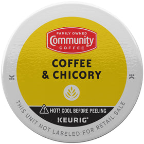 Community Coffee Keurig K-Cup pods 32-count for quick, convenient single-serve brewing.