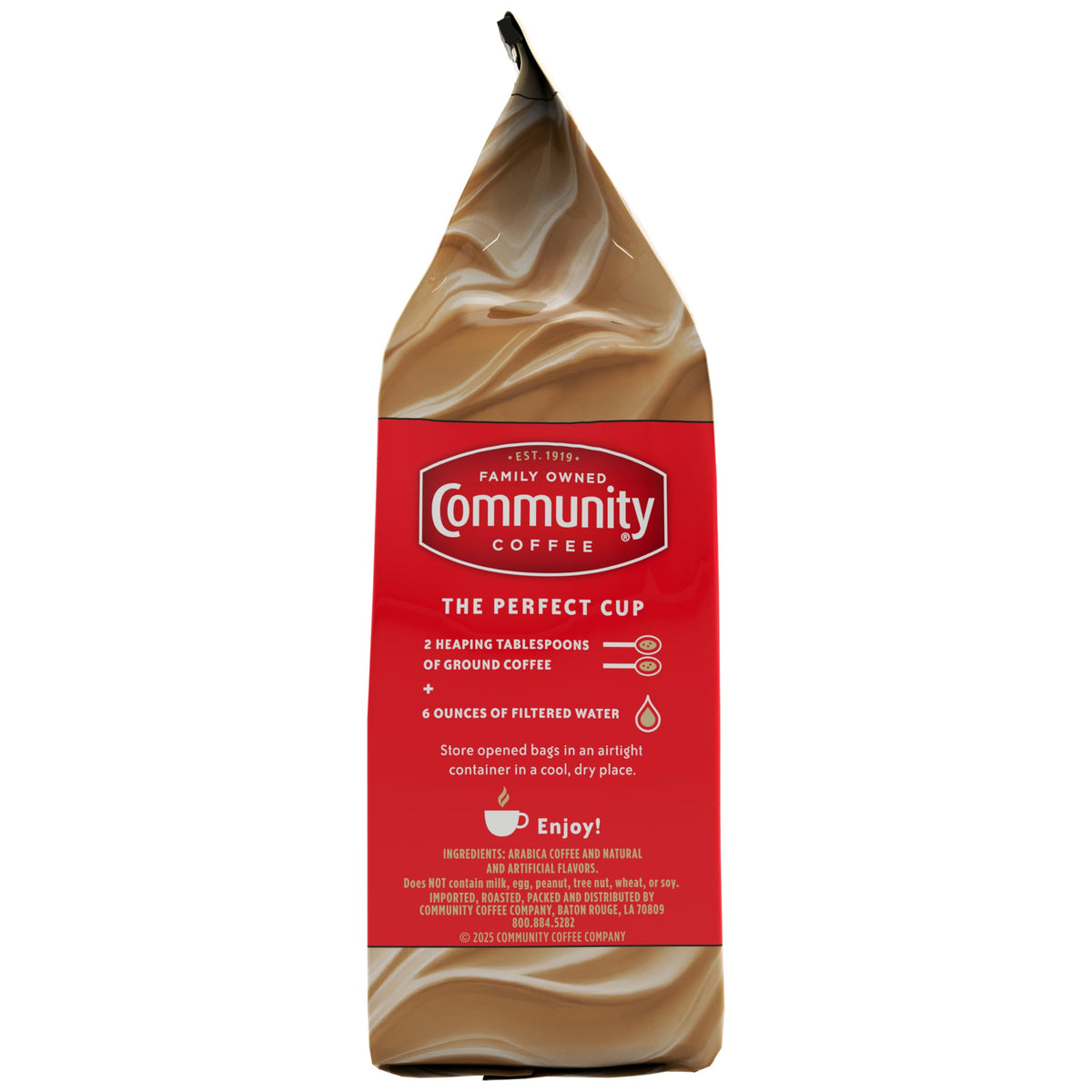Community Coffee medium-roast beans ready for drip, pour-over, or French press
