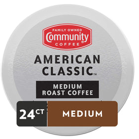 Medium roast aroma with vanilla and cocoa notes from Community Coffee.
