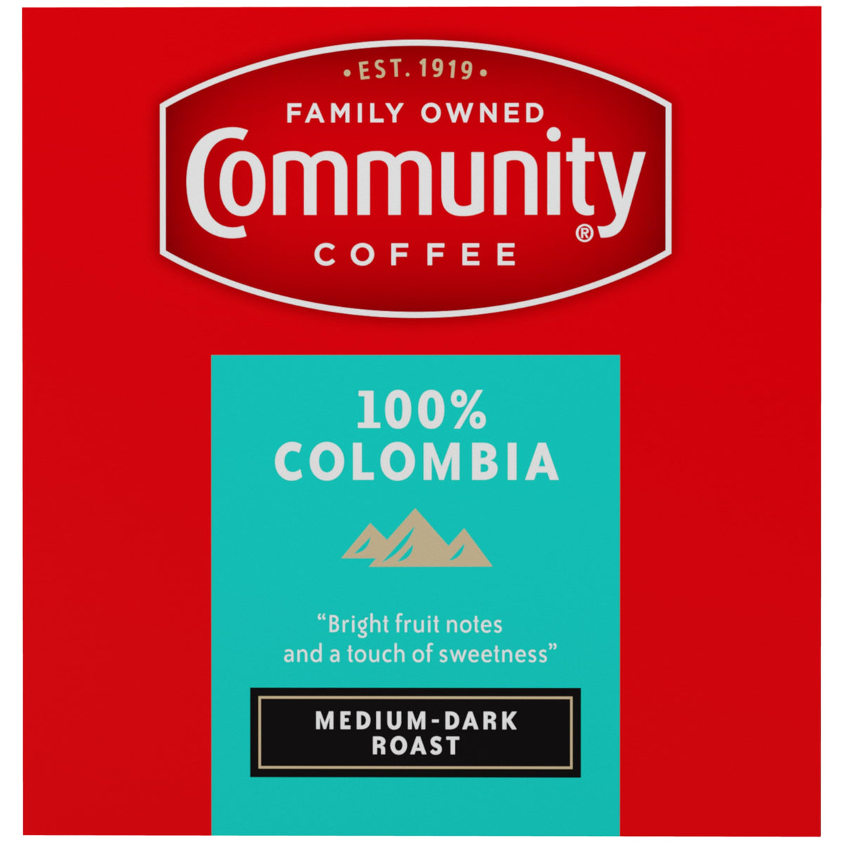 Community Coffee pods in Keurig brewer ready for quick, convenient brewing
