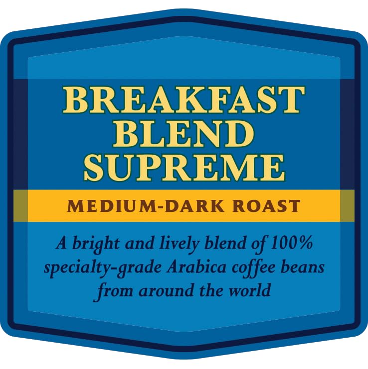 Community Coffee Private Reserve Breakfast Blend Supreme high-quality Arabica beans for a balanced cup