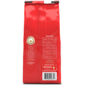 Fine grind for espresso using Community Coffee Signature Blend
