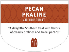 Community Coffee Southern Pecan Praline aroma shot signals inviting flavor.