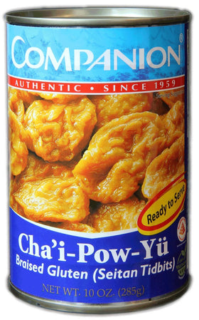 Companion Foods braised gluten seitan tidbits can be enjoyed as a quick weeknight meal.