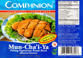 Companion Foods Peking Vegetarian Roast Duck salad-bowl offers light, protein-rich meals.