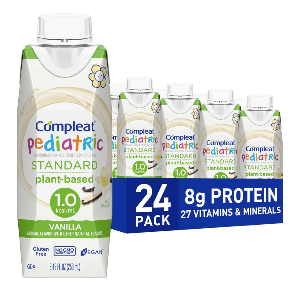 Compleat Pediatric Standard 1ml bottle with vanilla flavor for tube feeding