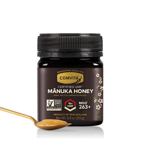 Comvita Manuka UMF 10+ bottle highlighting daily wellness potential.