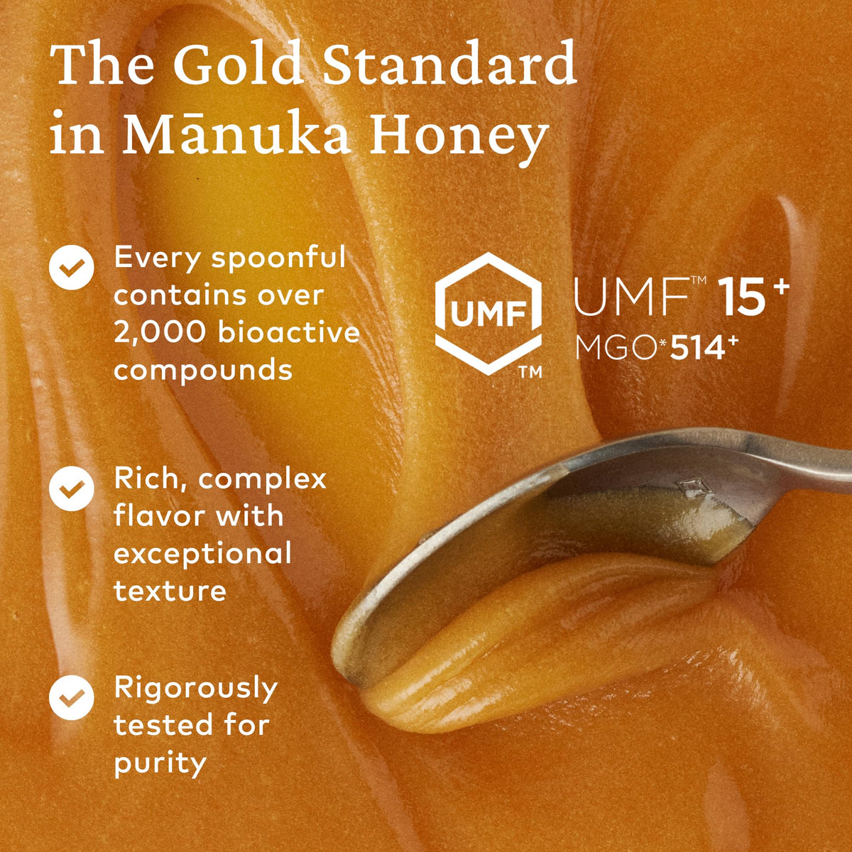 Comvita Manuka Honey UMF 15+ tea addition for rich flavor
