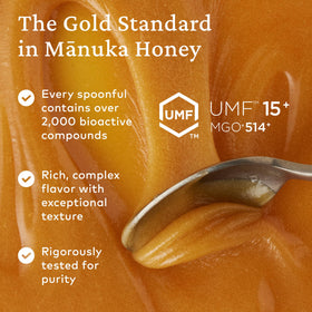 Comvita Manuka Honey UMF 15+ tea addition for rich flavor