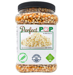 Concession Essentials yellow kernels 4lb bag for home popping and events