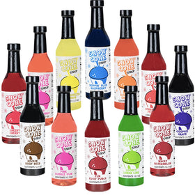 Concession Express bottle-pour display demonstrating mess-free dispensing for gatherings.