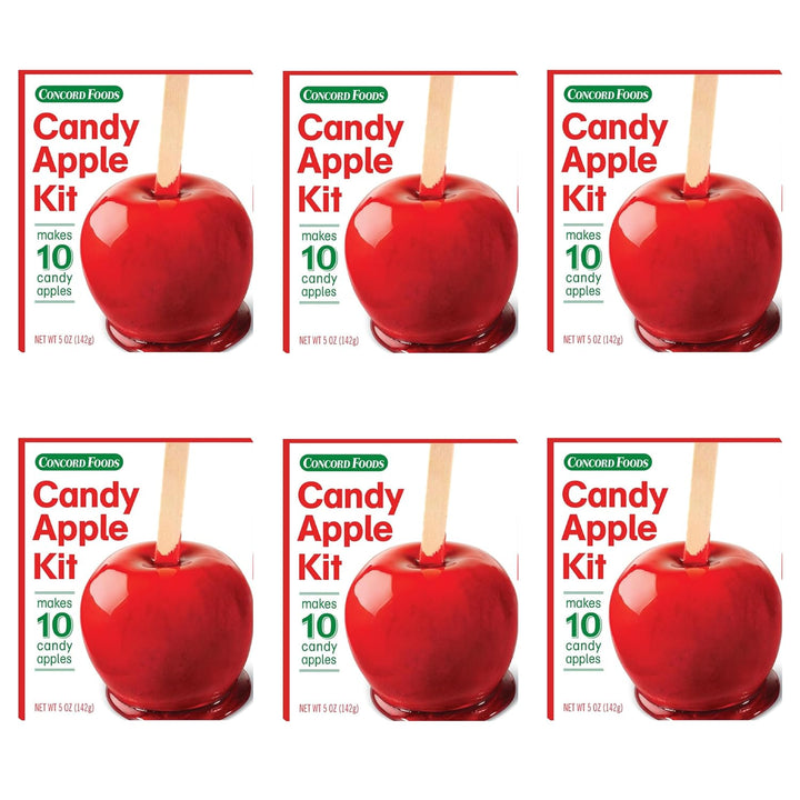 Concord Foods Candy Apple Kit box ready for easy family-friendly candy apples at home.