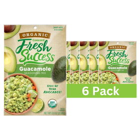 Concord Foods guacamole mix 6-pack ready to blend with avocados
