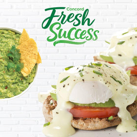 Concord Foods Potato Topping blends parsley, chives, and peppers for aromatic flavor.