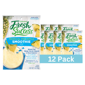 Concord Foods Pineapple Smoothie Mix bottle highlighting tropical flavor for quick blends.