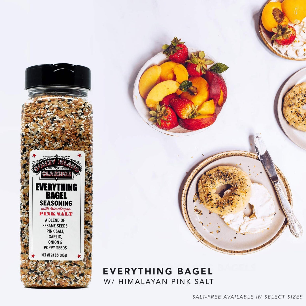 Coney Island Classics Everything Bagel Seasoning boosts avocado toast flavor