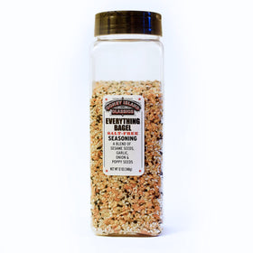 Coney Island Classics Everything Bagel Seasoning container pour for mess-free use